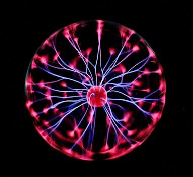 Plasma Ball Illustration