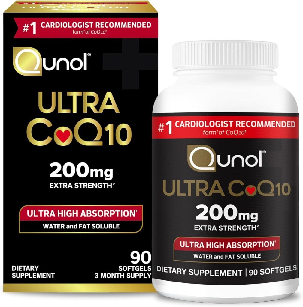 best anti-aging supplements to extend lifespan and healthspan backed by science: CoQ10